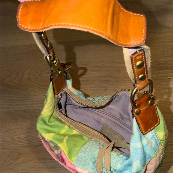 Colorful Coach Patchwork Purse - Picture 8 of 8